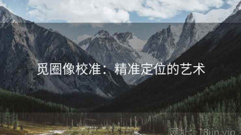 觅圈像校准：精准定位的艺术