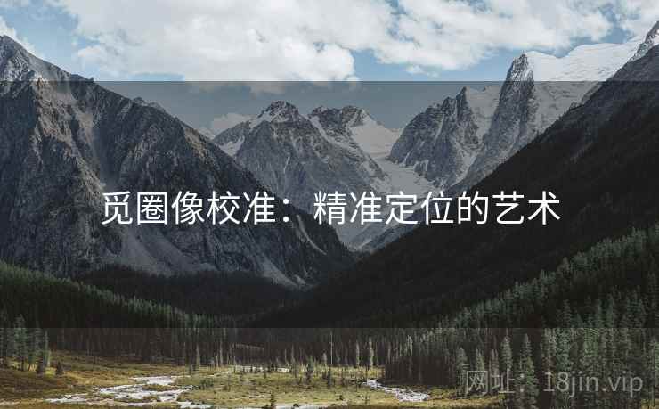 觅圈像校准：精准定位的艺术